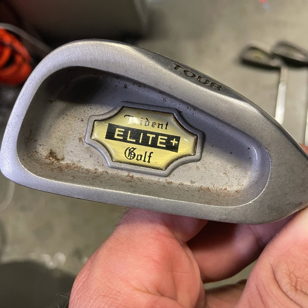 Golf Clubs Trident Elite Golf 5 Pc Set Rh Steel Shaft Gem